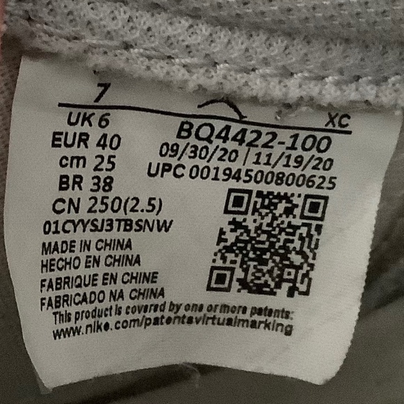 USED Mens Sz 7/Wmns 8.5 Nike Air Jordan 1 High 85’ Neutral Grey 2021 BQ4422-100 - Picture 8 of 9